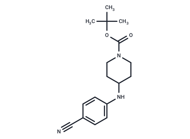 化合物 1-Boc-4-[(4-cyanophenyl)amino]-piperidine,1-Boc-4-[(4-cyanophenyl)amino]-piperidine