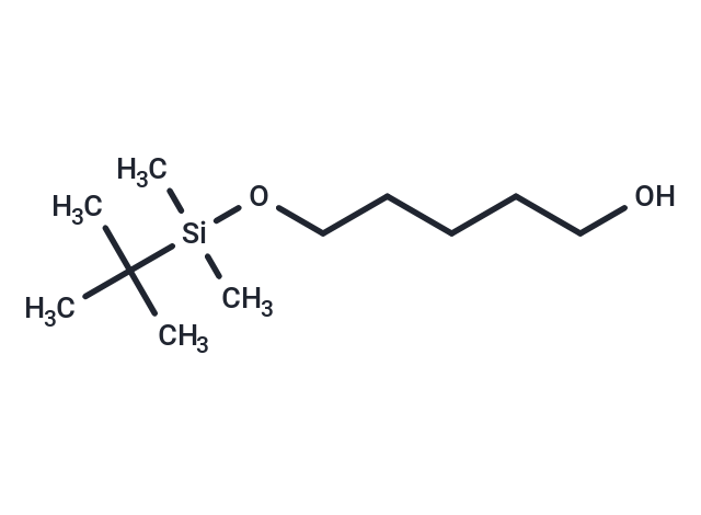 化合物 5-(tert-Butyldimethylsilyloxy)-1-pentanol,5-(tert-Butyldimethylsilyloxy)-1-pentanol