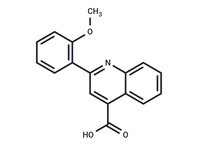 化合物 2-(2-Methoxyphenyl)quinoline-4-carboxylic acid,2-(2-Methoxyphenyl)quinoline-4-carboxylic acid