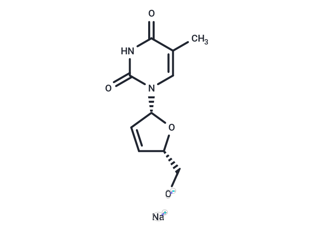 化合物 Stavudine sodium,Stavudine sodium