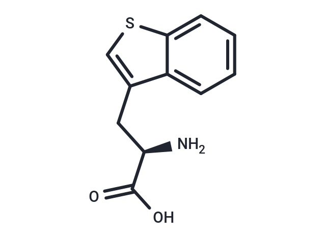 化合物 (S)-2-Amino-3-(benzo[b]thiophen-3-yl)propanoic acid,(S)-2-Amino-3-(benzo[b]thiophen-3-yl)propanoic acid