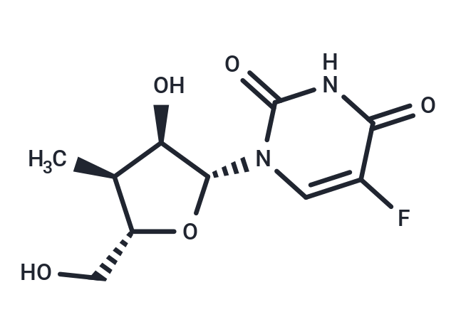 化合物 3’-Deoxy-3’-a-C-methyl-5-fluorouridine,3’-Deoxy-3’-a-C-methyl-5-fluorouridine