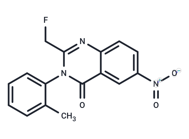 化合物 2-(Fluoromethyl)-6-nitro-3-(o-tolyl)quinazolin-4(3H)-one,2-(Fluoromethyl)-6-nitro-3-(o-tolyl)quinazolin-4(3H)-one