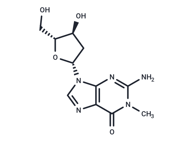 化合物 2’-Deoxy-N1-methylguanosine,2’-Deoxy-N1-methylguanosine