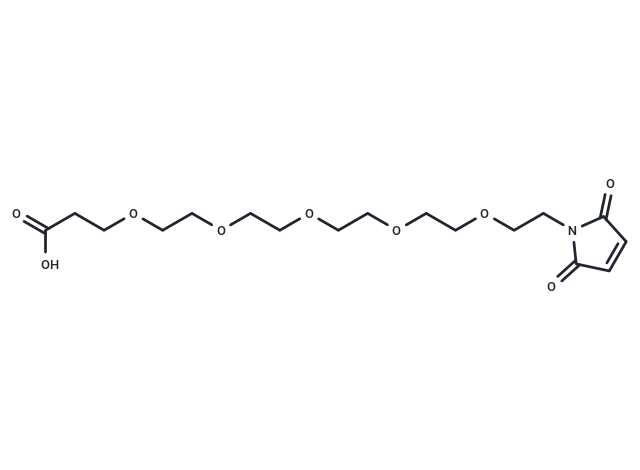 化合物 Mal-PEG5-acid,Mal-PEG5-acid