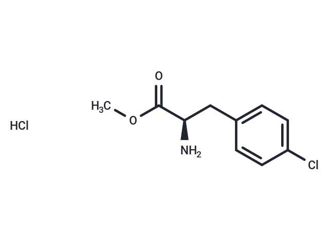 化合物 (R)-Methyl 2-amino-3-(4-chlorophenyl)propanoate hydrochloride,(R)-Methyl 2-amino-3-(4-chlorophenyl)propanoate hydrochloride