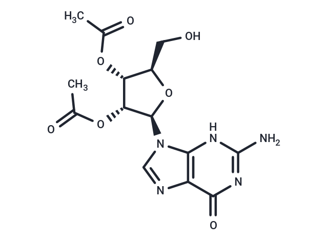 2′,3′-Di-O-acetylguanosine,2′,3′-Di-O-acetylguanosine