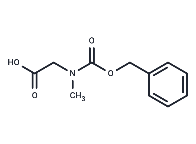 化合物 N-((Benzyloxy)carbonyl)-N-methylglycine,N-((Benzyloxy)carbonyl)-N-methylglycine