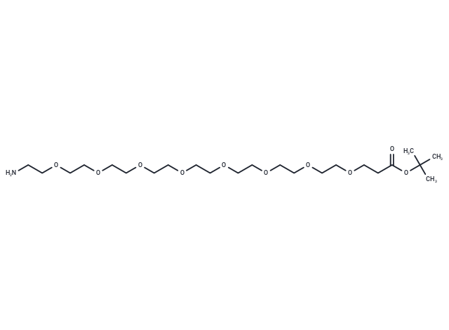 化合物 Amino-PEG8-Boc,Amino-PEG8-Boc