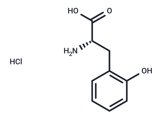 化合物 (S)-2-Amino-3-(2-hydroxyphenyl)propanoic acid hydrochloride,(S)-2-Amino-3-(2-hydroxyphenyl)propanoic acid hydrochloride