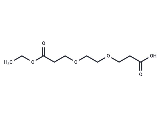 化合物 Acid-PEG2-ethyl propionate,Acid-PEG2-ethyl propionate