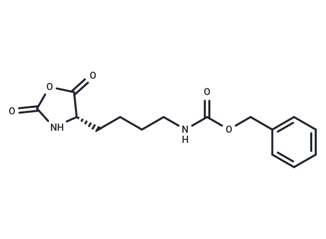 化合物 (S)-Benzyl (4-(2,5-dioxooxazolidin-4-yl)butyl)carbamate,(S)-Benzyl (4-(2,5-dioxooxazolidin-4-yl)butyl)carbamate