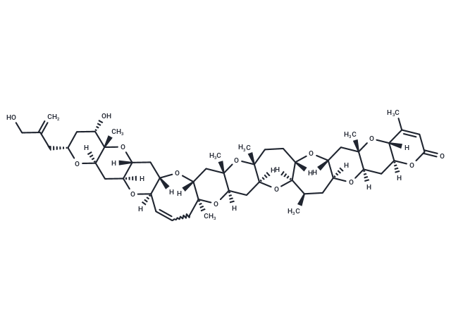 化合物 Brevetoxin-3,Brevetoxin-3