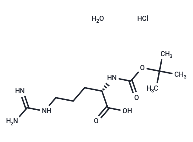 化合物 N2-Boc-L-arginine Hydrochloride Hydrate,N2-Boc-L-arginine Hydrochloride Hydrate