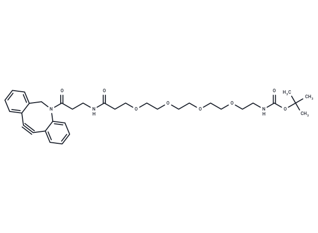 化合物 DBCO-NHCO-PEG4-NH-Boc,DBCO-NHCO-PEG4-NH-Boc