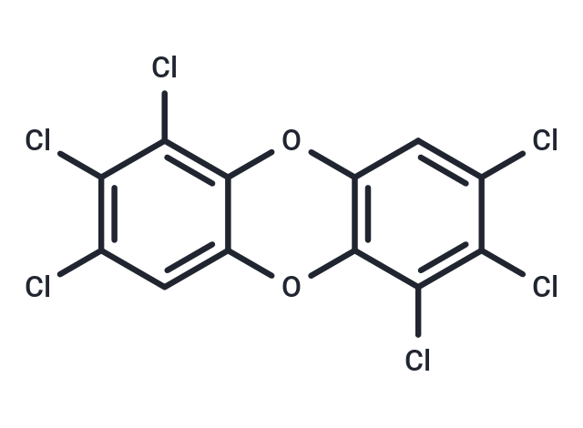 化合物 1,2,3,6,7,8-Hexachlorodibenzo-p-dioxin,1,2,3,6,7,8-Hexachlorodibenzo-p-dioxin