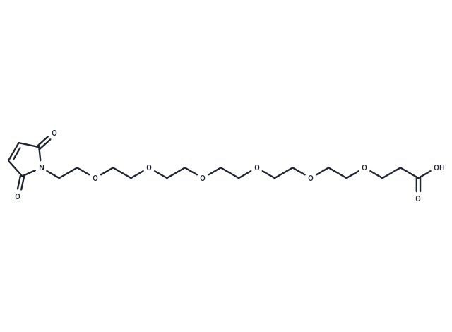 化合物 Mal-PEG6-acid,Mal-PEG6-acid