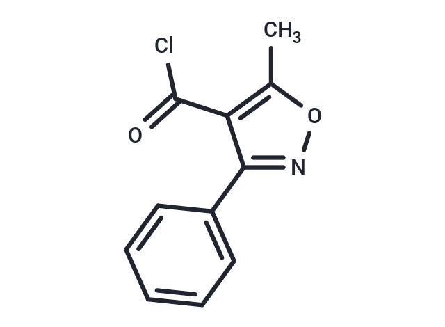 化合物 5-Methyl-3-phenylisoxazole-4-carbonyl chloride,5-Methyl-3-phenylisoxazole-4-carbonyl chloride