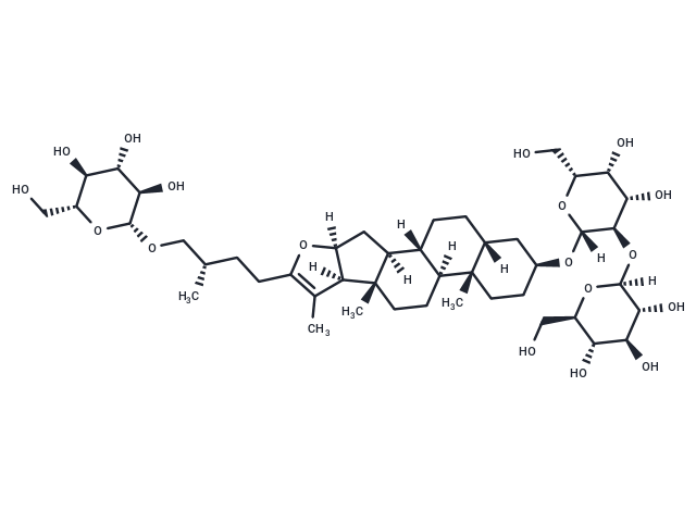 知母皂苷BIII,Timosaponin B III