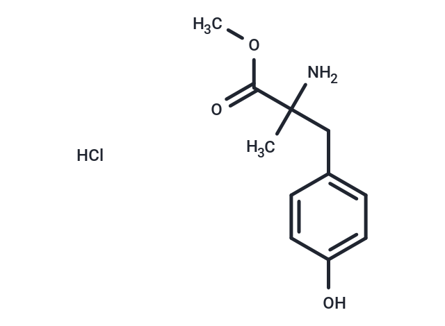 化合物 Methyl 2-amino-3-(4-hydroxyphenyl)-2-methylpropanoate hydrochloride,Methyl 2-amino-3-(4-hydroxyphenyl)-2-methylpropanoate hydrochloride