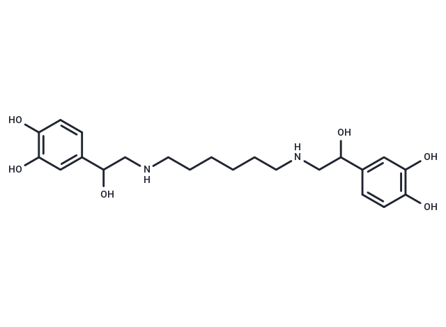 化合物 Hexoprenaline,Hexoprenaline