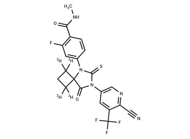 化合物 Apalutamide-d4,Apalutamide-d4