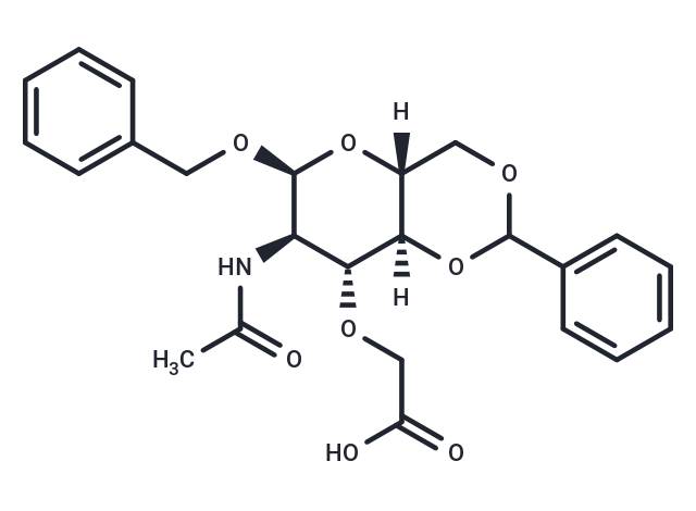 化合物 2-(((4aR,6S,7R,8R,8aS)-7-Acetamido-6-(benzyloxy)-2-phenylhexahydropyrano[3,2-d][1,3]dioxin-8-yl)oxy)acetic acid,2-(((4aR,6S,7R,8R,8aS)-7-Acetamido-6-(benzyloxy)-2-phenylhexahydropyrano[3,2-d][1,3]dioxin-8-yl)oxy)acetic acid