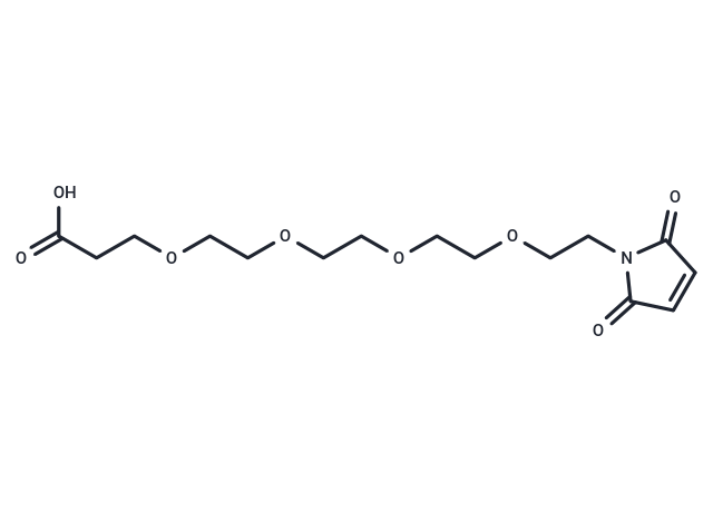 化合物 Mal-PEG4-acid,Mal-PEG4-acid