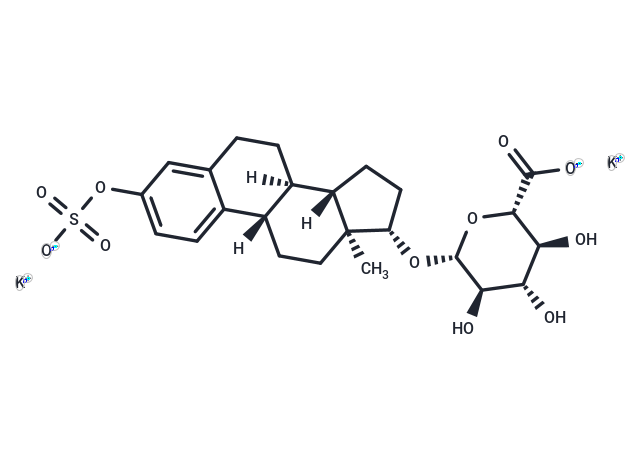 Estradiol 3-sulfate 17β-Glucuronide 鉀鹽,Estradiol 3-sulfate 17β-Glucuronide potassium salt