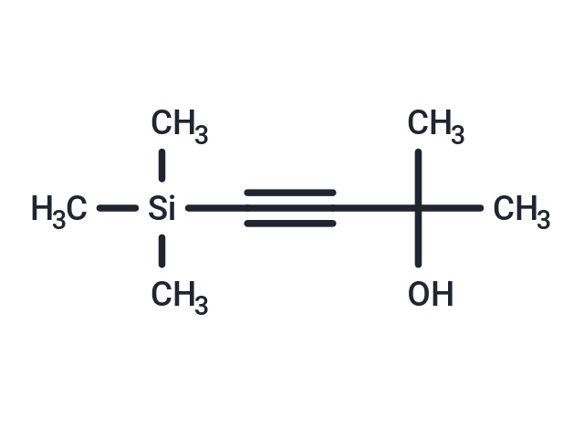 化合物 2-Methyl-4-trimethylsilyl-3-butyn-2-ol,2-Methyl-4-trimethylsilyl-3-butyn-2-ol