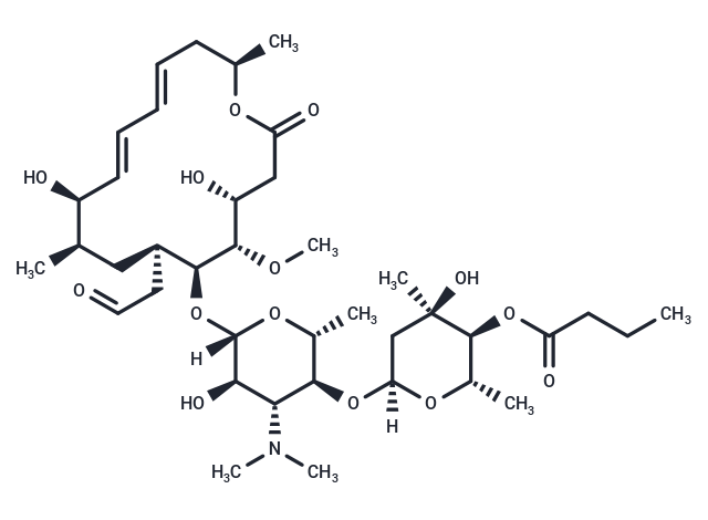 化合物 Leucomycin a5,Leucomycin a5