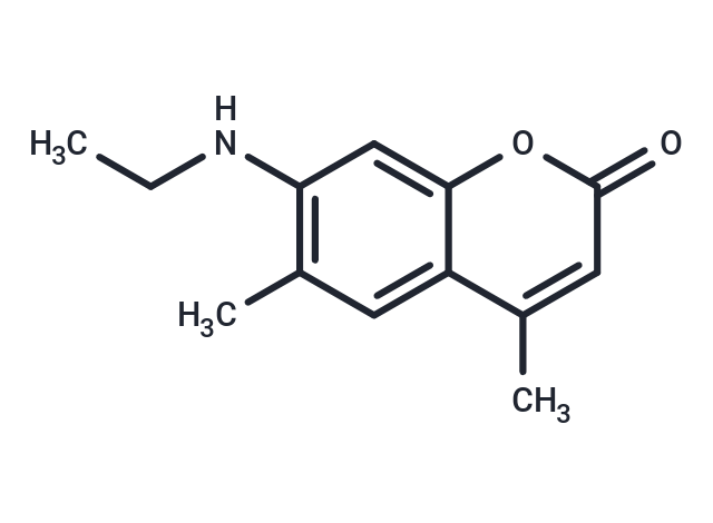 化合物 4,6-Dimethyl-7-ethylaminocoumarin,4,6-Dimethyl-7-ethylaminocoumarin