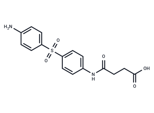 化合物 4-((4-((4-Aminophenyl)sulfonyl)phenyl)amino)-4-oxobutanoic acid,4-((4-((4-Aminophenyl)sulfonyl)phenyl)amino)-4-oxobutanoic acid