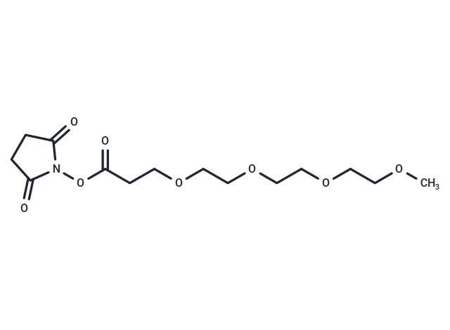 化合物 m-PEG4-NHS ester,m-PEG4-NHS ester