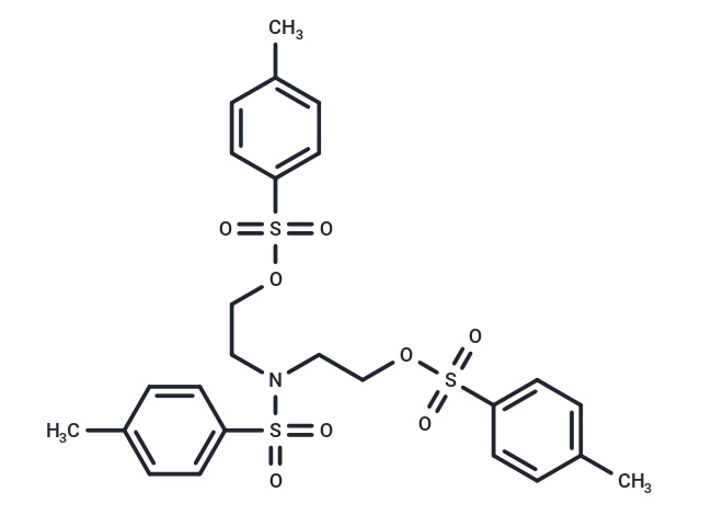 化合物 (Tosylazanediyl)bis(ethane-2,1-diyl) bis(4-methylbenzenesulfonate),(Tosylazanediyl)bis(ethane-2,1-diyl) bis(4-methylbenzenesulfonate)