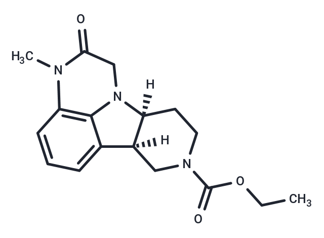 化合物 (6bR,10aS)-Ethyl 3-methyl-2-oxo-2,3,6b,7,10,10a-hexahydro-1H-pyrido[3',4':4,5]pyrrolo[1,2,3-de]quinoxaline-8(9H)-carboxylate,(6bR,10aS)-Ethyl 3-methyl-2-oxo-2,3,6b,7,10,10a-hexahydro-1H-pyrido[3',4':4,5]pyrrolo[1,2,3-de]quinoxaline-8(9H)-carboxylate