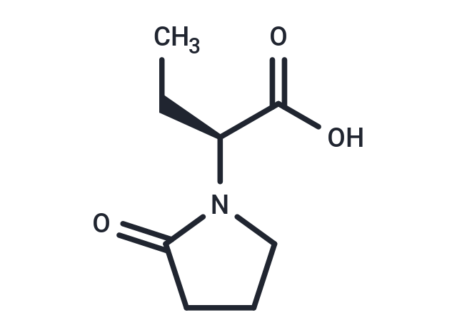 化合物 (S)-2-(2-Oxopyrrolidin-1-yl)butanoic acid,(S)-2-(2-Oxopyrrolidin-1-yl)butanoic acid