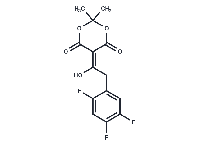 化合物 5-(1-Hydroxy-2-(2,4,5-trifluorophenyl)ethylidene)-2,2-dimethyl-1,3-dioxane-4,6-dione,5-(1-Hydroxy-2-(2,4,5-trifluorophenyl)ethylidene)-2,2-dimethyl-1,3-dioxane-4,6-dione