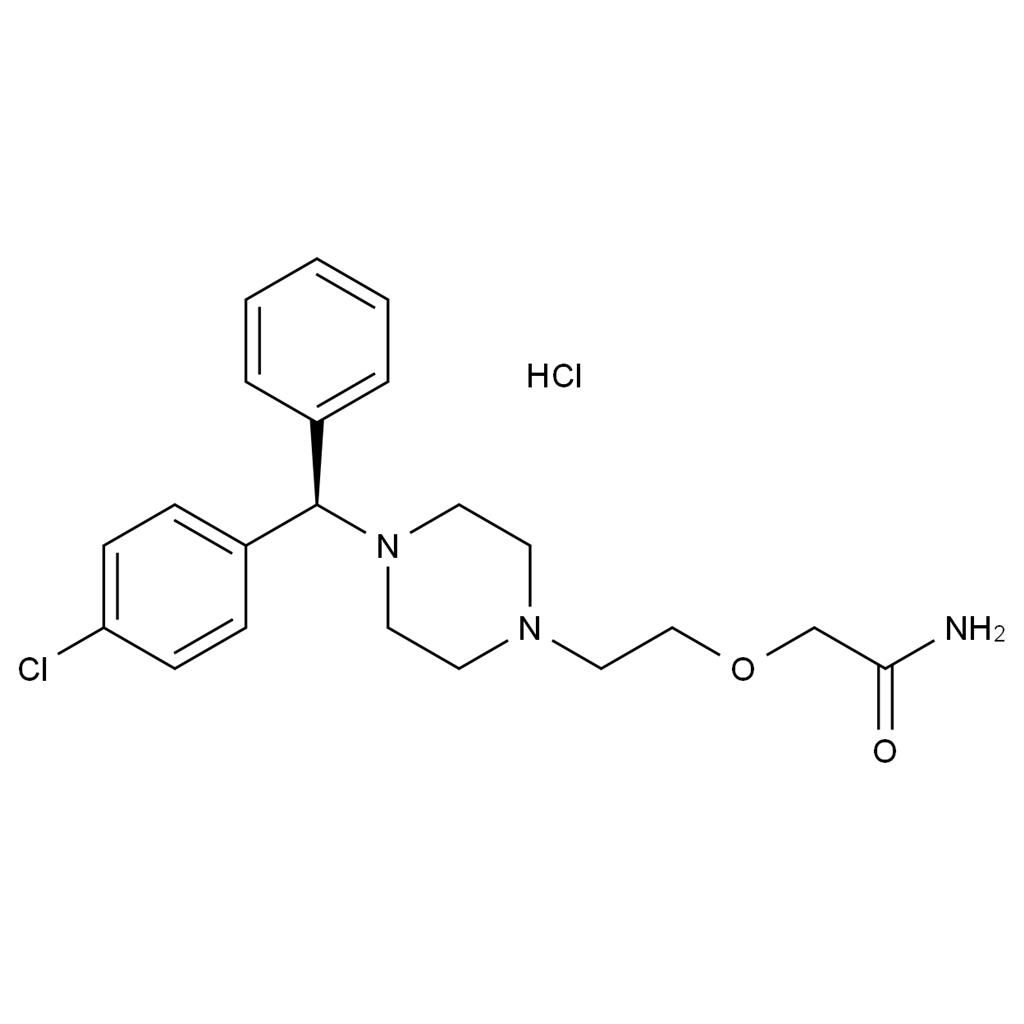 左氯替西汀酰胺杂质盐酸盐,Levocetirizine amide impurity HCl