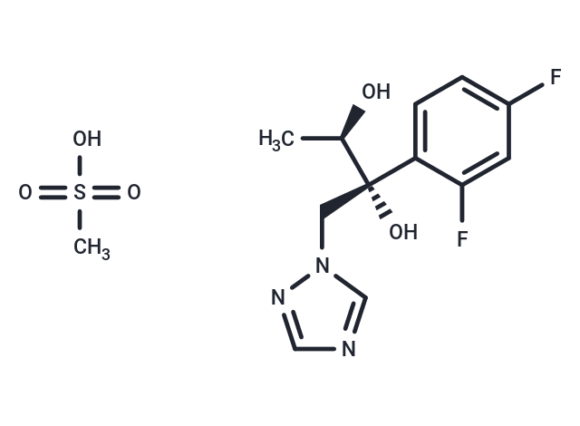 化合物 (2R,3R)-2-(2,4-Difluorophenyl)-1-(1H-1,2,4-triazol-1-yl)butane-2,3-diol methanesulfonate,(2R,3R)-2-(2,4-Difluorophenyl)-1-(1H-1,2,4-triazol-1-yl)butane-2,3-diol methanesulfonate