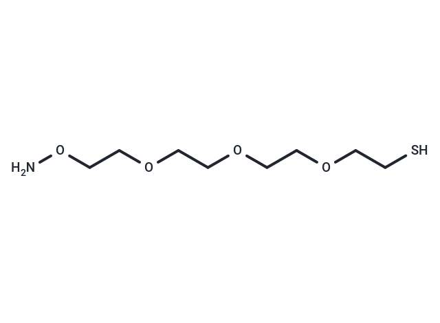 化合物 Aminooxy-PEG3-C2-thiol,Aminooxy-PEG3-C2-thiol