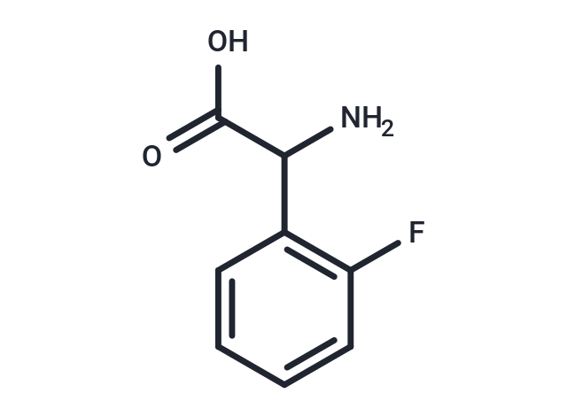 化合物 2-Amino-2-(2-fluorophenyl)acetic acid,2-Amino-2-(2-fluorophenyl)acetic acid