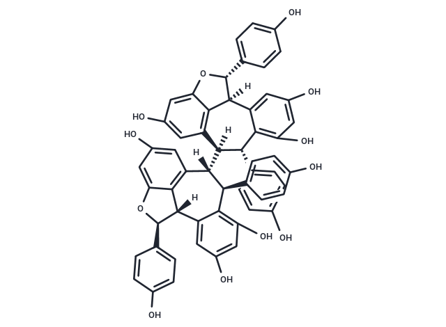 化合物 (+)-Hopeaphenol,(+)-Hopeaphenol