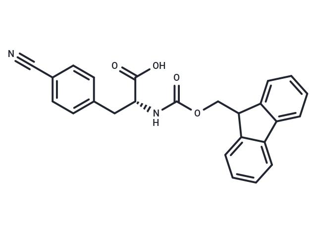 化合物 Fmoc-D-Phe(4-CN)-OH,Fmoc-D-Phe(4-CN)-OH