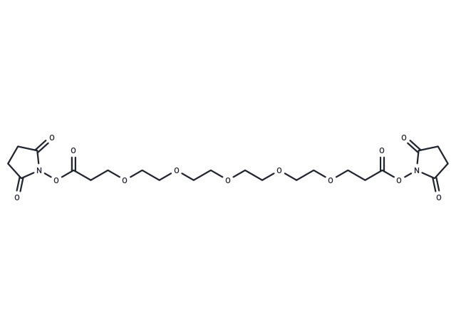 化合物 Bis-PEG5-NHS ester,Bis-PEG5-NHS ester