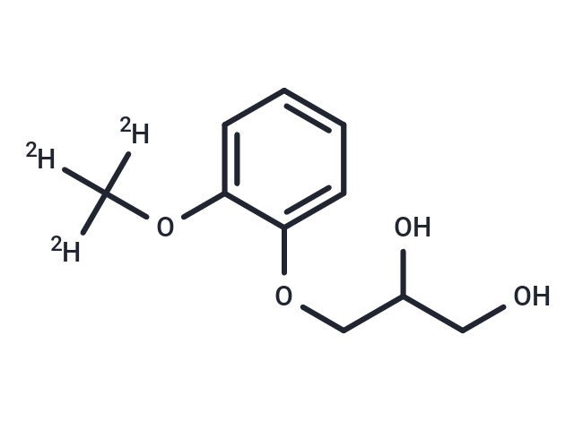 化合物 Guaifenesin-d3,Guaifenesin-d3