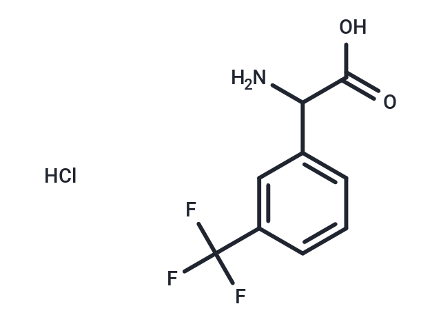 化合物 2-Amino-2-(3-(trifluoromethyl)phenyl)acetic acid hydrochloride,2-Amino-2-(3-(trifluoromethyl)phenyl)acetic acid hydrochloride