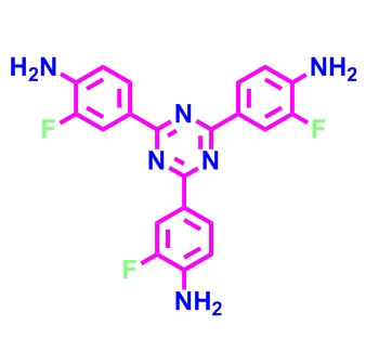 4,4'，4'-（1,3,5-三嗪-2,4,6-三基）三（2-氟苯胺）,4,4',4''-(1,3,5-triazine-2,4,6-triyl)tris(2-fluoroaniline)