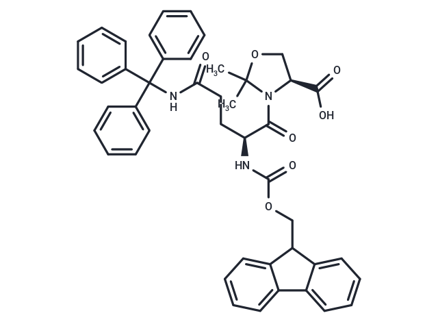 Fmoc-Gln(Trt)-Ser(psi(Me,Me)pro)-OH,Fmoc-Gln(Trt)-Ser(psi(Me,Me)pro)-OH