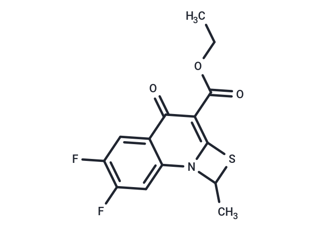 化合物 Ethyl 6,7-difluoro-1-methyl-4-oxo-1,4-dihydro-[1,3]thiazeto[3,2-a]quinoline-3-carboxylate,Ethyl 6,7-difluoro-1-methyl-4-oxo-1,4-dihydro-[1,3]thiazeto[3,2-a]quinoline-3-carboxylate